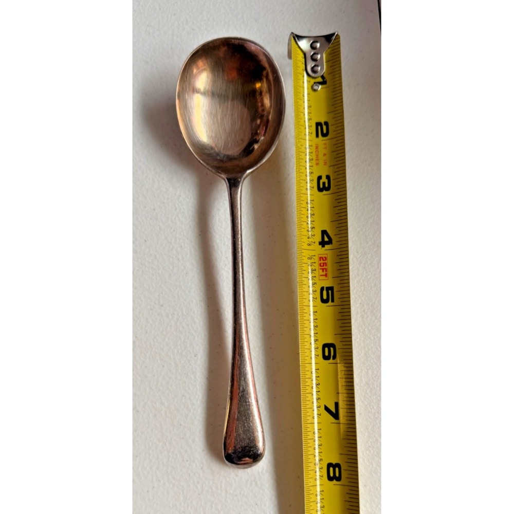 Atlas Serving Soup Spoon Premium Stainless Nickle Heavy-Weight Round 2.7oz 76g - Picture 4 of 5